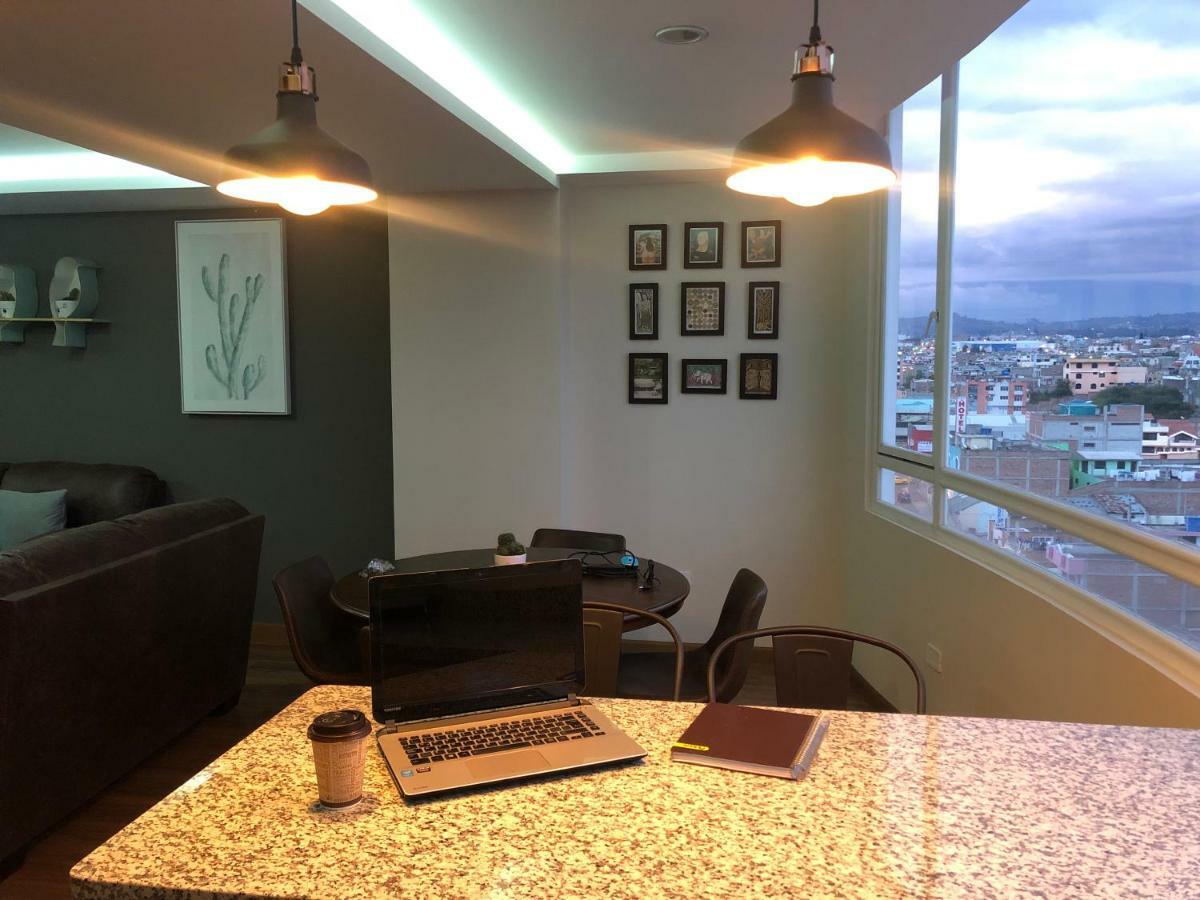 Wanderlot - Departamento Leganza - Penthouse Lujoso Apartment Riobamba Exterior foto